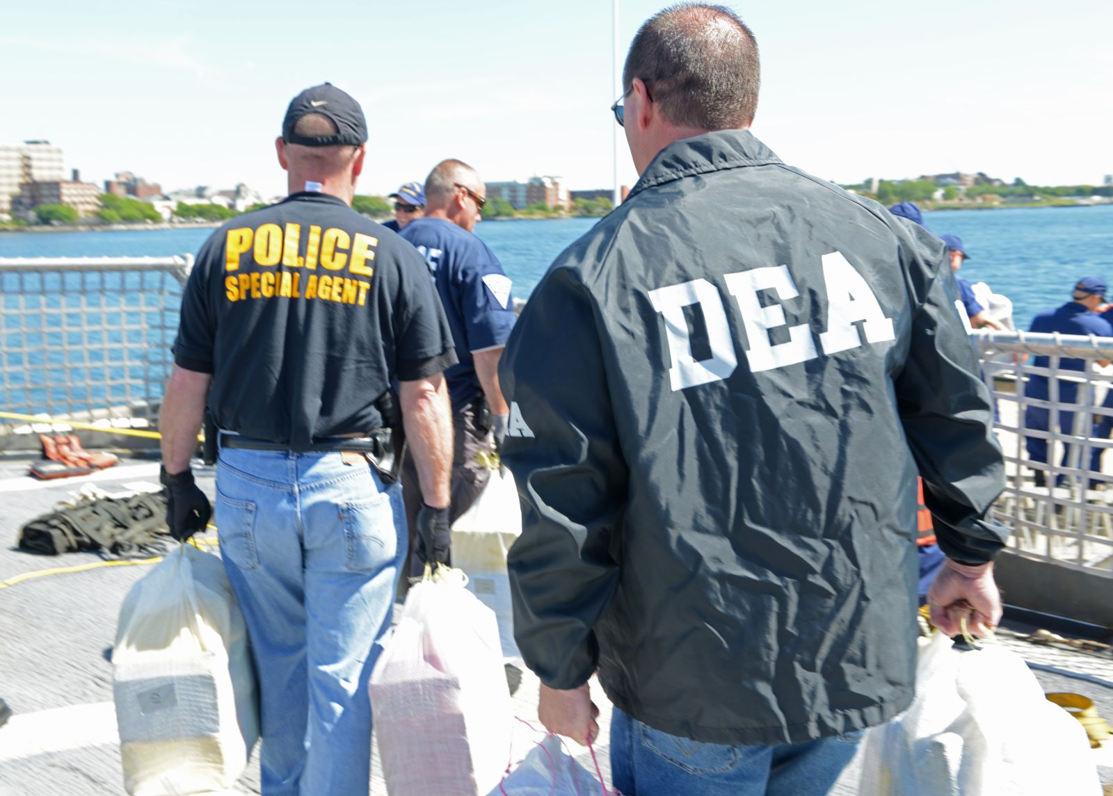 illegal drug bust